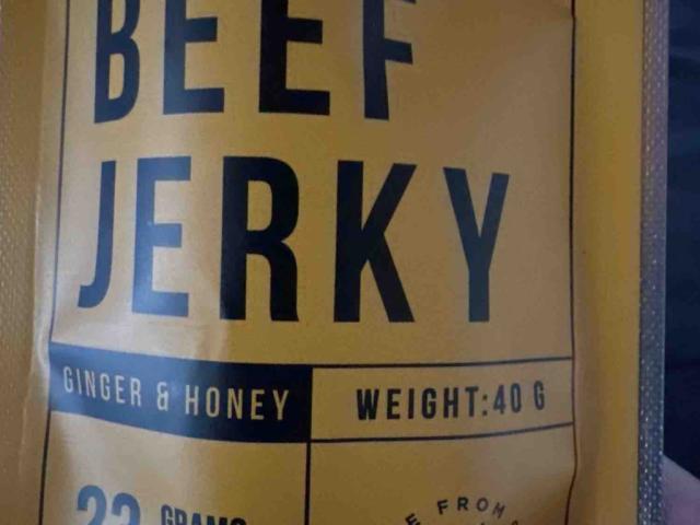 Beef Jerky Ginger & Honey, 40g by loyalranger | Uploaded by: loyalranger