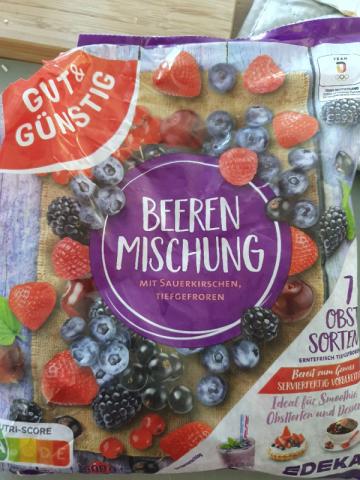 Beeren  Mischung, mit Dauerkirschen, tiefgefroren von McKlimFit | Hochgeladen von: McKlimFit