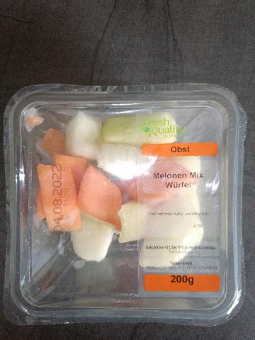 Melonen Mix Würfel, Honigmelone, Cantaloupemelone, Galiamelone v | Hochgeladen von: tobiasgehle2557