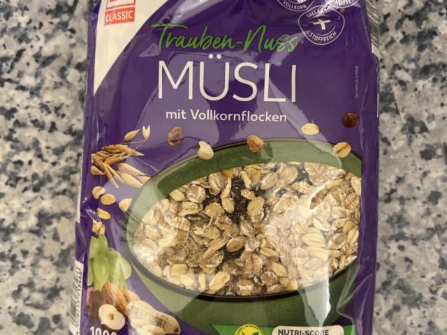 Trauben-Nuss Müsli, mit Vollkornflocken von Maren81 | Hochgeladen von: Maren81