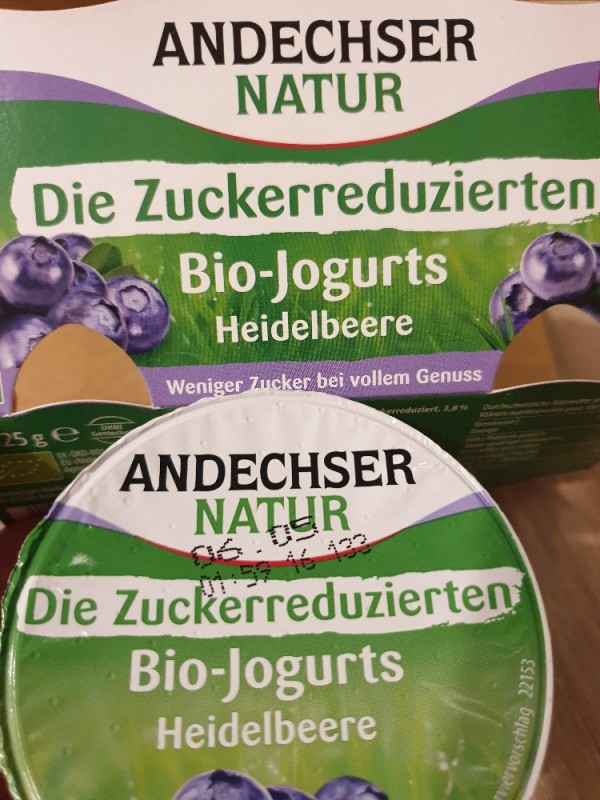 Bio-Joghurt Heidelbeere, Die Zuckerreduzierten von kathzab | Hochgeladen von: kathzab