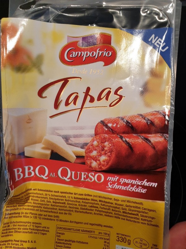 Tapas BBQ Al Queso, mit spanischem Schmelzkäse von bruch1992367 | Hochgeladen von: bruch1992367 Tapas BBQ Al Queso, mit spanischem Schmelzkäse von bruch1992367 | Hochgeladen von: bruch1992367