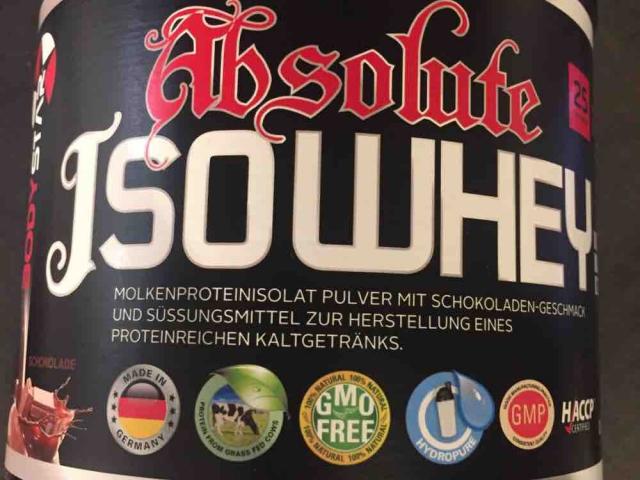 Absolute Iso Whey, Schokolade von AntiO | Hochgeladen von: AntiO