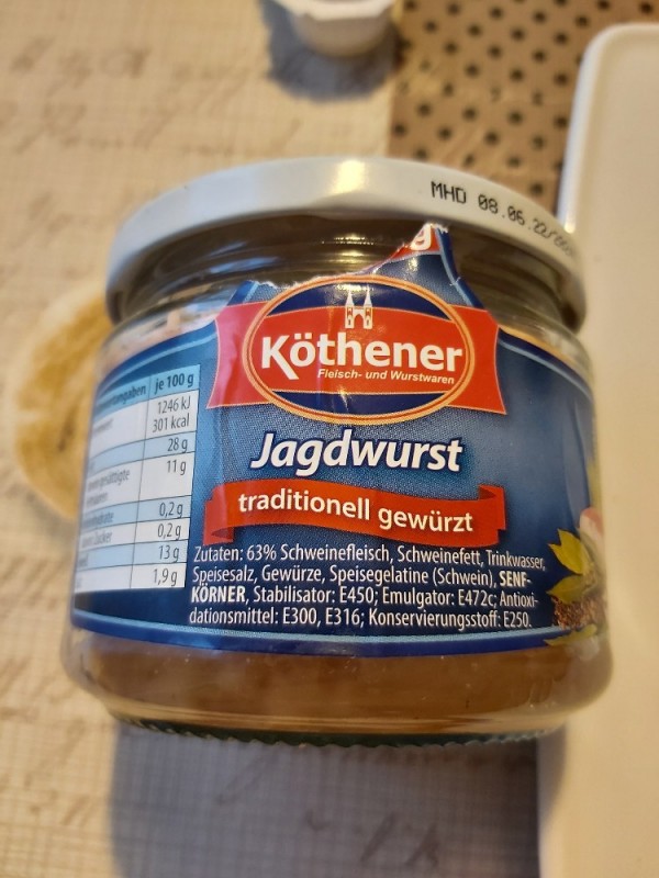Jagdwurst im Glas, Fleisch/Wurst von heiwo | Hochgeladen von: heiwo