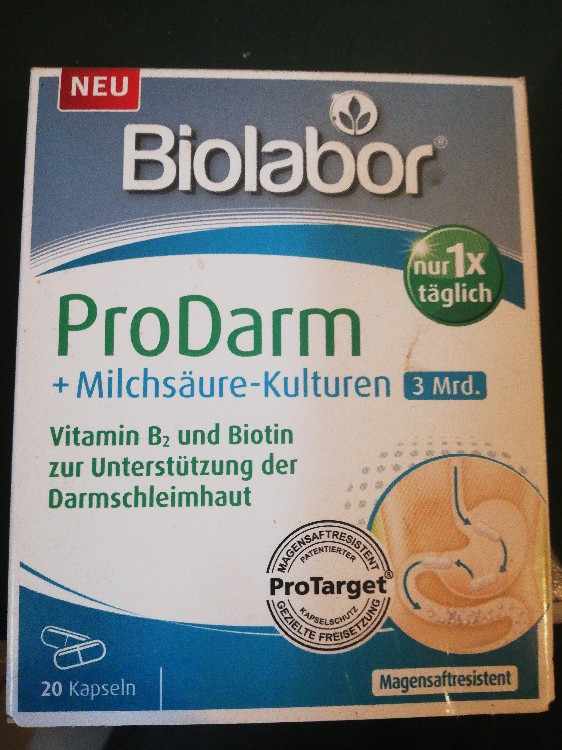 ProDarm + Milchsäurekulturen von vcbloemer | Hochgeladen von: vcbloemer