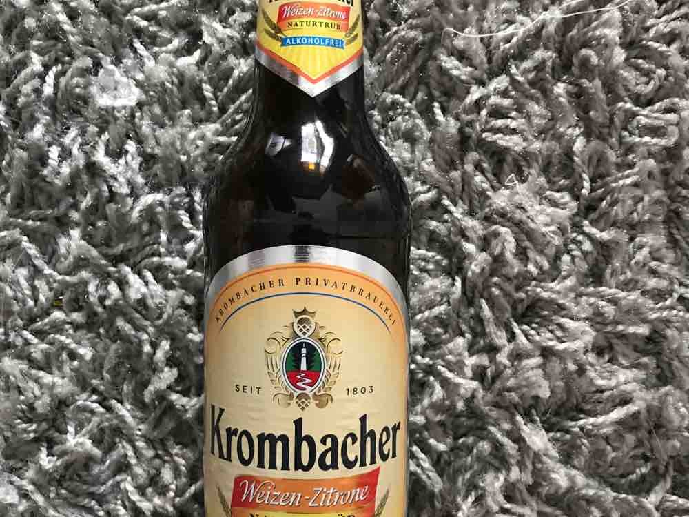 Krombacher Weizen-Zitrone Naturtrb (alkoholfrei) von cHRoNikz | Hochgeladen von: cHRoNikz Krombacher Weizen-Zitrone Naturtrb (alkoholfrei) von cHRoNikz | Hochgeladen von: cHRoNikz