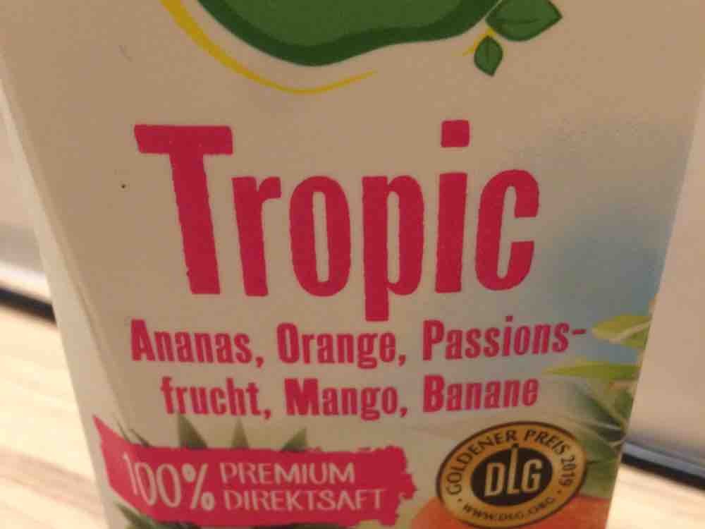 Tropic Premium Direktsaft, Ananas, Orange, Passionsfrucht, Mango | Hochgeladen von: MareikeFisch