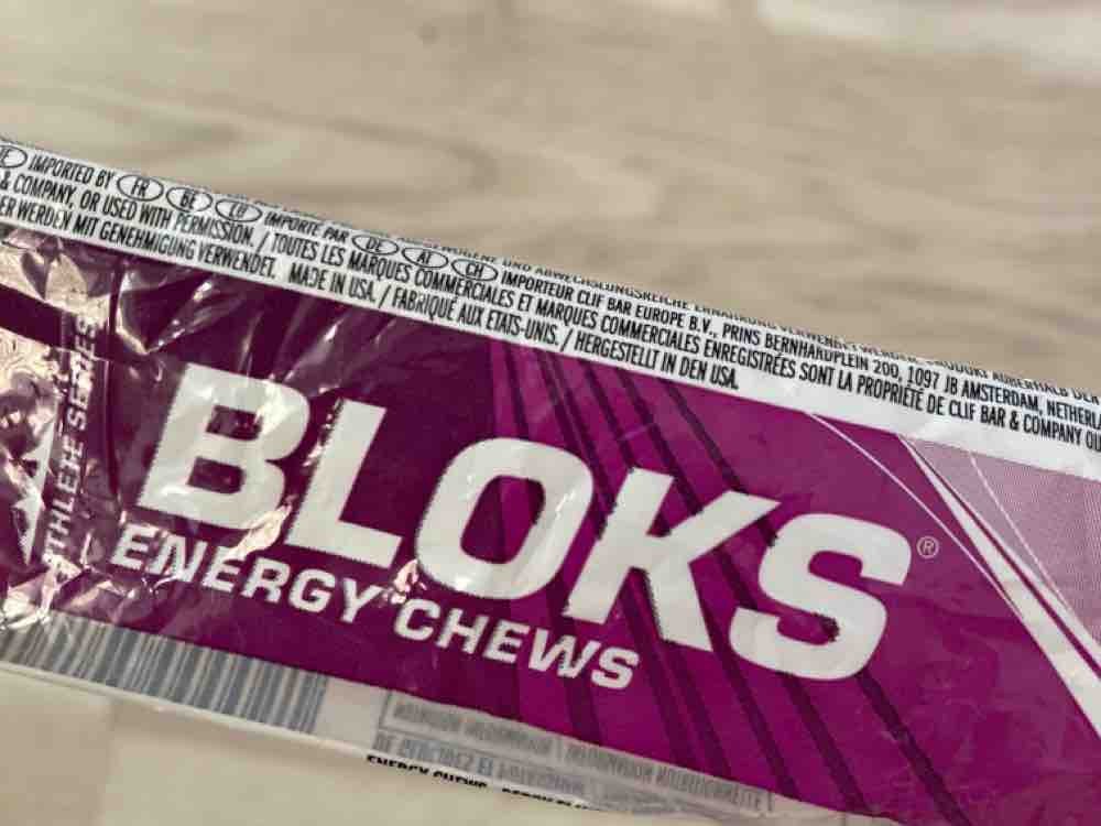 Bloks Enegy Chews, Strawberry Flavour von SirJ | Hochgeladen von: SirJ