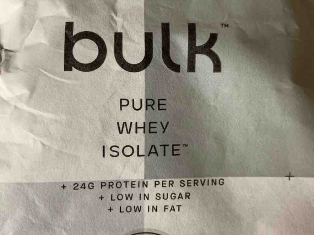 Bulk Pure Whey Isolate Chocolatw Caramel von nvphysio | Hochgeladen von: nvphysio