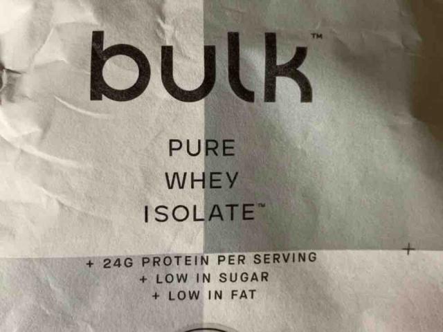 Bulk Pure Whey Isolate Chocolatw Caramel von nvphysio | Hochgeladen von: nvphysio