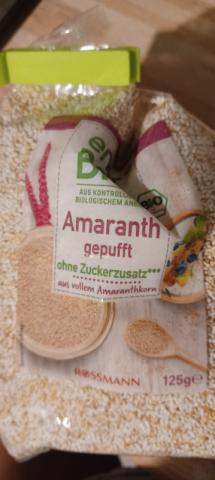 Amaranth, gepufft von Nette85 | Hochgeladen von: Nette85