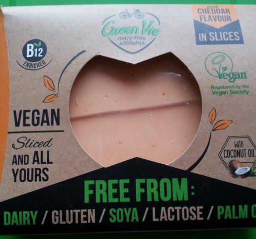 GreenVie vegan Cheddar Flavour in Slices, Cheddar | Hochgeladen von: Lotta Lot