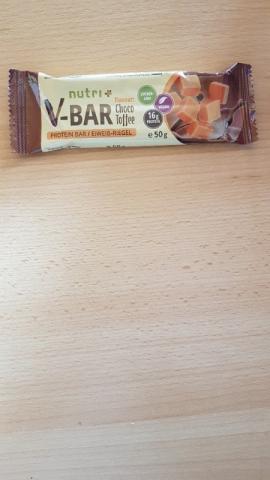Proteinriegel V-Bar Choco Toffee, protein bar / eiweiß-riegel von marlene6790281 | Hochgeladen von: marlene6790281