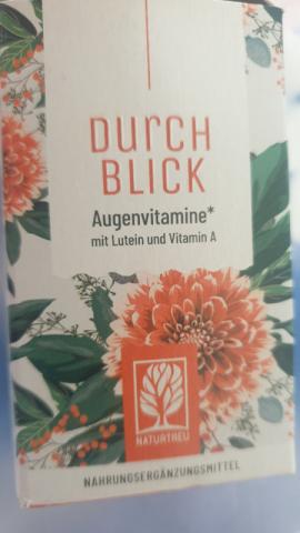 Durchblick Augenvitamine, mit Lutein von Hans-Jürgen Schätzle | Hochgeladen von: Hans-Jürgen Schätzle