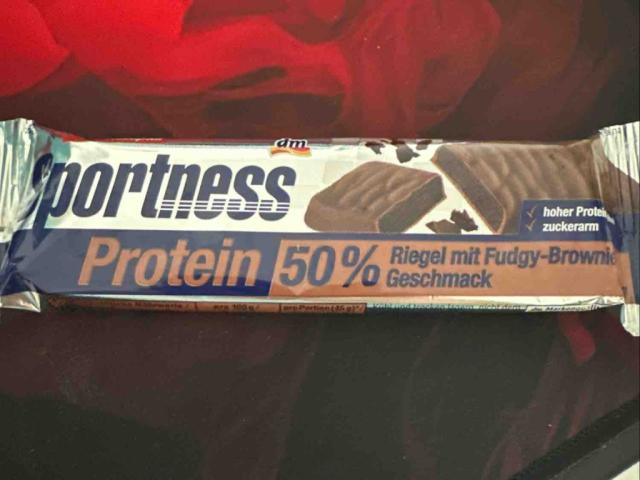 Sportness 50% Riegel mit Fudgy-Brownie-Geschmack von Kimflm | Hochgeladen von: Kimflm