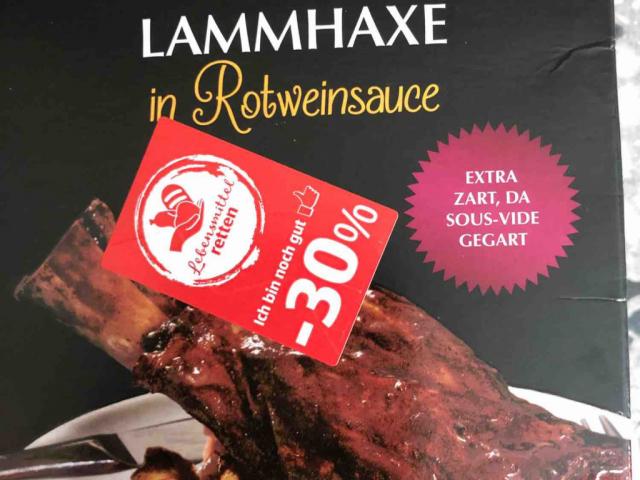 Lammhaxe in Rotweinsauce von hpk01 | Hochgeladen von: hpk01