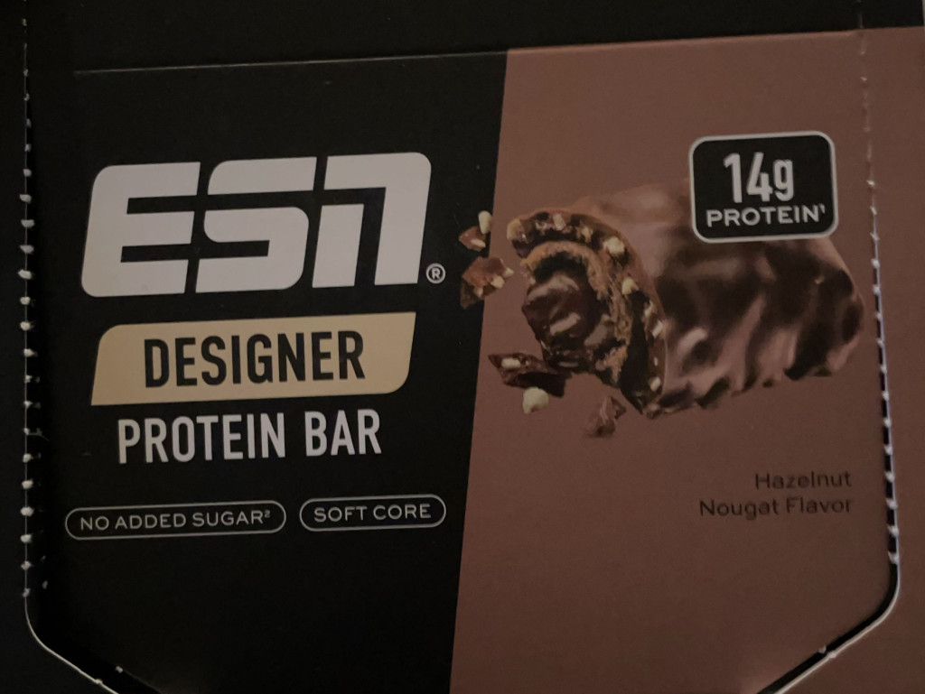 ESN Designer Protein Bar, Hazelnut Nougat Flavor von StefanieSt | Hochgeladen von: StefanieSt ESN Designer Protein Bar, Hazelnut Nougat Flavor von StefanieSt | Hochgeladen von: StefanieSt