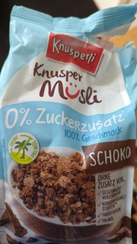 Knusper Müsli Schoko, 0% Zuckerzusatz by mr.selli | Hochgeladen von: mr.selli