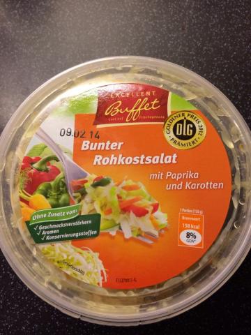 Bunter Rohkostsalat, Paprika, Karotte, Weißkohl | Hochgeladen von: srmaniac