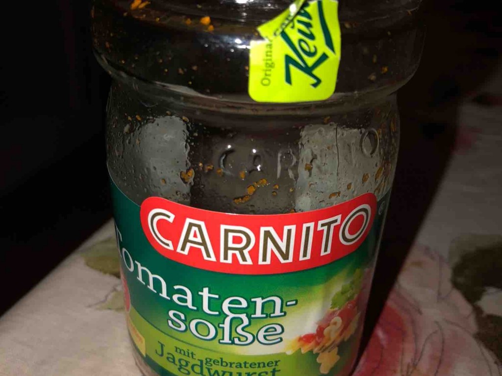 Carnito Tomatensoße mit gebratener Jagdwurst von ichbinsnur | Hochgeladen von: ichbinsnur