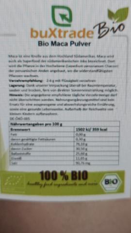 Bio Maca Pulver Peru von Howy | Hochgeladen von: Howy