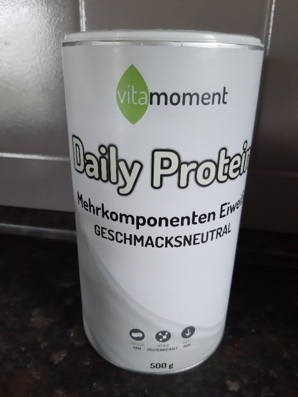 Daily Protein Mehrkomponenten Eiweiß GESCHMACKSNEUTRAL, GESCHMAC | Hochgeladen von: Carwashmuffel