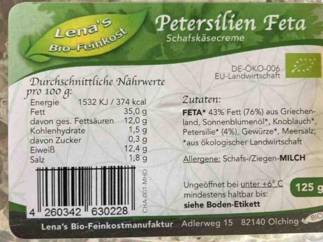 Petersilien Feta, Schafskäsecreme von enadine | Hochgeladen von: enadine