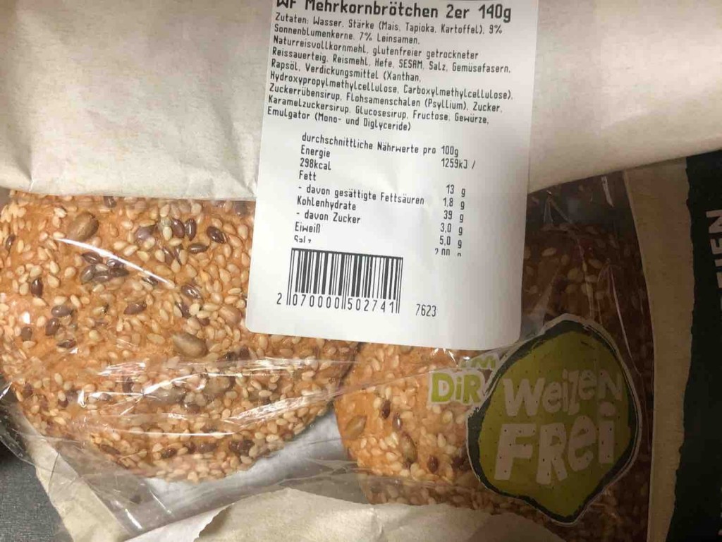 WF Mehrkornbrötchen, weizenfrei von wwdi | Hochgeladen von: wwdi