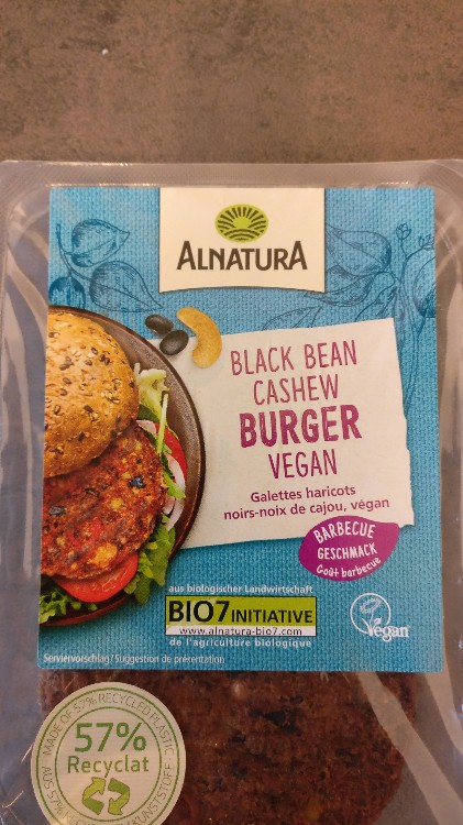 Black Bean Cashew Burger vegan, Barbecue Geschmack von bigfurymo | Hochgeladen von: bigfurymonster216