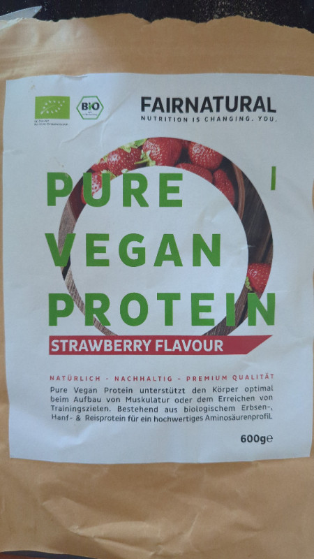 Pure Vegan Protein, Strawberry Flavor von Claudi_ | Hochgeladen von: Claudi_
