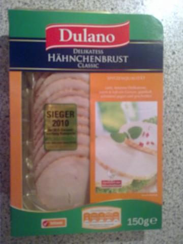 Photos and pictures of Sausage Delikatess Hähnchenbrust, (Dulano) products, - Classic Meat and Fddb