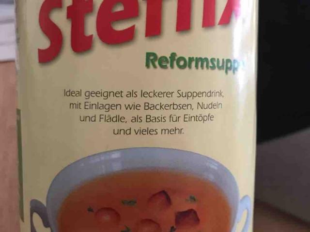 Steffix Reformsuppe von elkeknierim | Hochgeladen von: elkeknierim Steffix Reformsuppe von elkeknierim | Hochgeladen von: elkeknierim