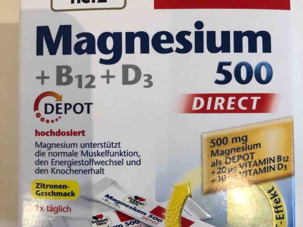 Magnesium 500 +  B 12 + D3, Direct Depot von floritzel | Hochgeladen von: floritzel