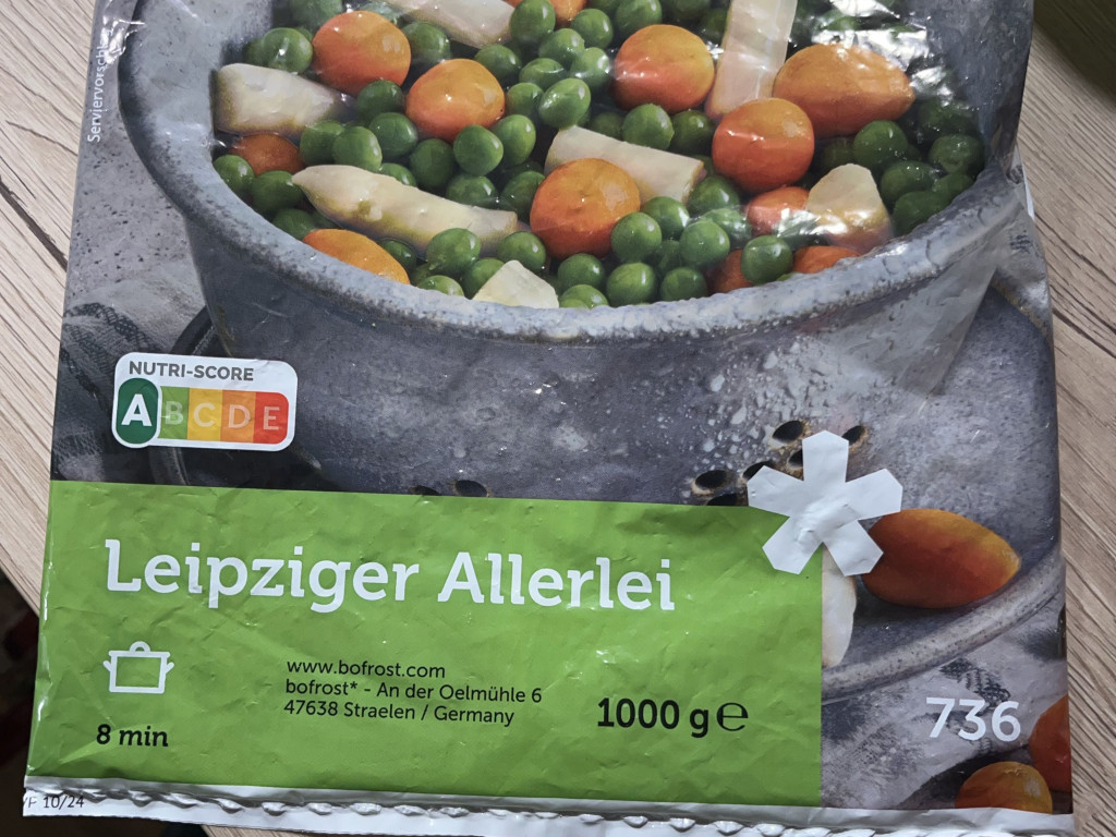 Bofrost Leipziger Allerlei von Kaddula | Hochgeladen von: Kaddula