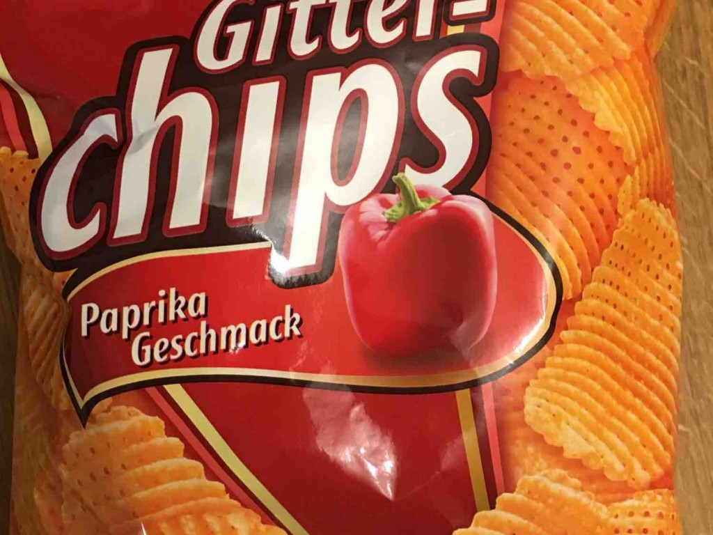 Gitterchips, Kartoffelchips in Gitterform mit Paprika-Geschma vo | Hochgeladen von: schokoqueen