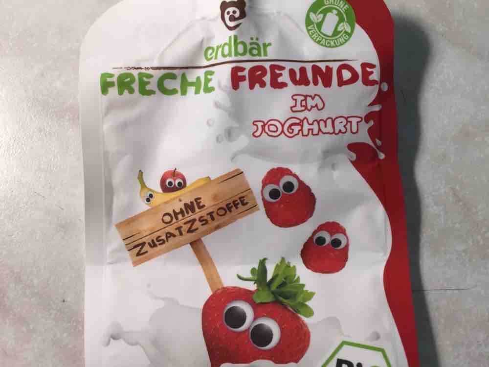 Freche Freunde Erdbeere & Himbeere im Joghurt, 100g von Mutt | Hochgeladen von: Muttihoch3