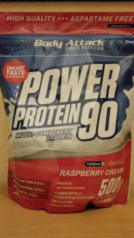Power Protein 90 Aspartam frei, Rapsberry Cream | Hochgeladen von: Paulipower