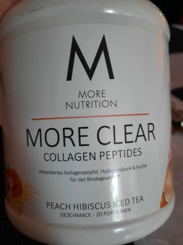 More Clear Peach Hibiskus Iced Tea, Hyaluronsäure , Kupfer etc v | Hochgeladen von: Debby♡