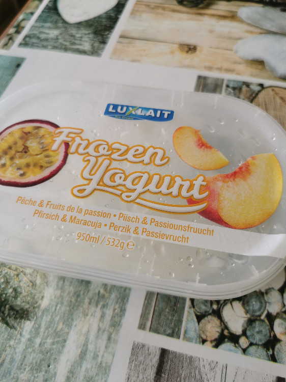 Frozen Yogurt, Peach & Passionfruit von Stella Falkenberg | Hochgeladen von: Stella Falkenberg