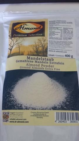 Mandelstaub, gemahlene Mandeln extrafein | Hochgeladen von: CoonieCat