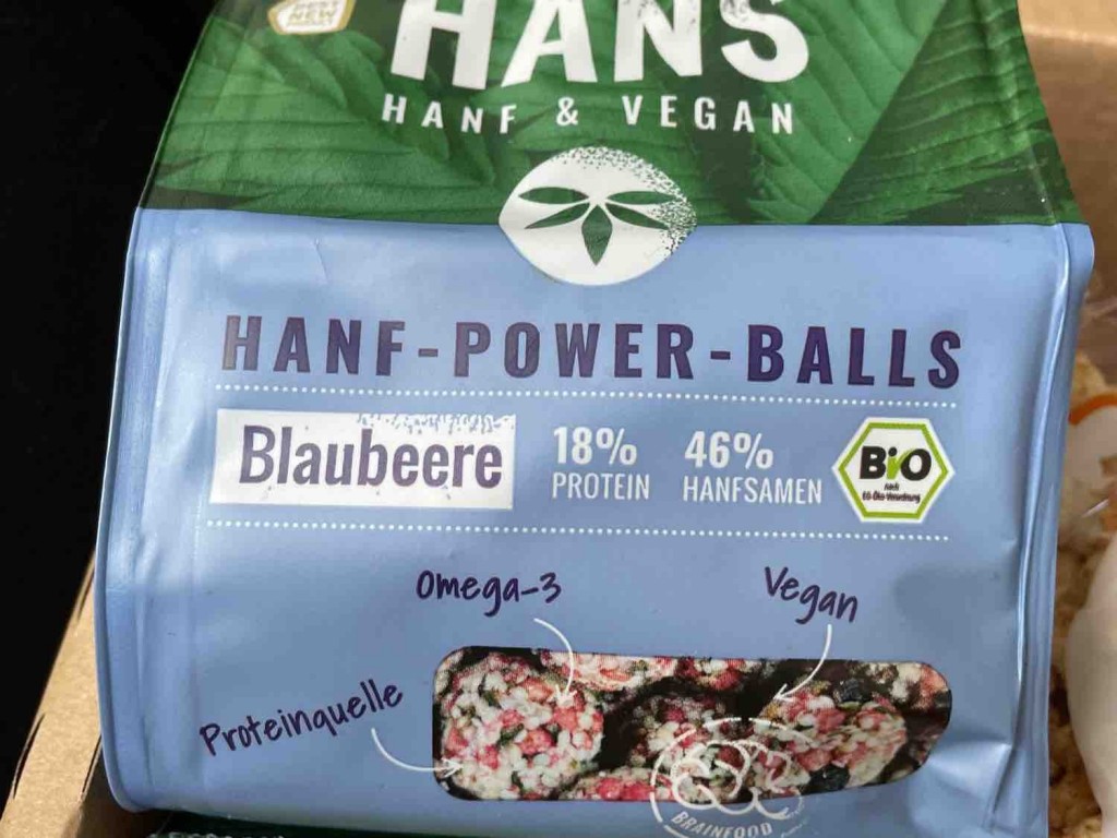 Hanf-Power-Balls, Blaubeere von Oona | Hochgeladen von: Oona