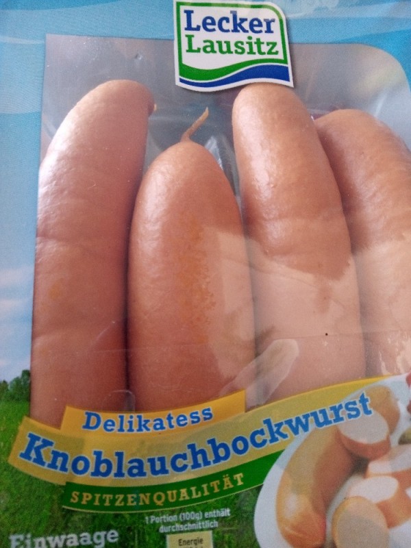 Delikatess Knoblauchbockwurst von Manuela Schmeckebier | Hochgeladen von: Manuela Schmeckebier