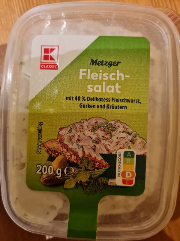 Metzger Fleischsalat, mit 40% Delikatess Fleischwurst, Gurken un | Hochgeladen von: Somine