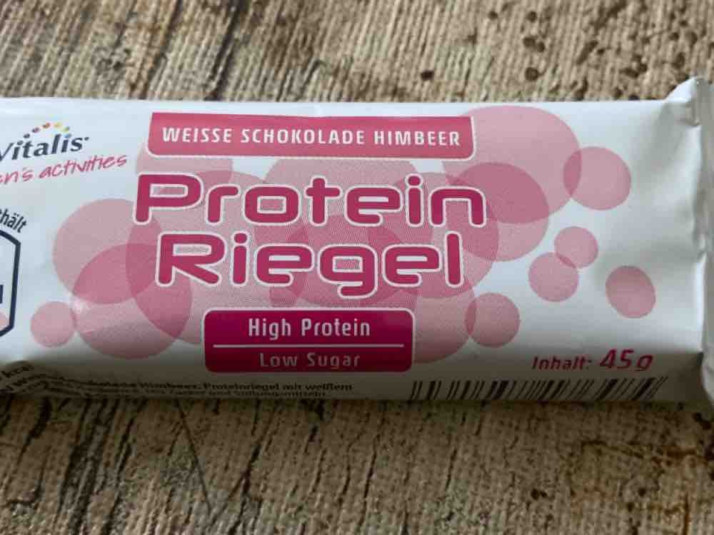 Protein Riegel, weiße Schokolade Himbeer von Karin123 | Hochgeladen von: Karin123