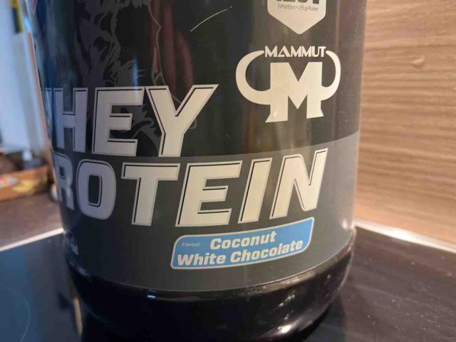 Whey Protein Coconut White Chocolate von konradgessl | Hochgeladen von: konradgessl