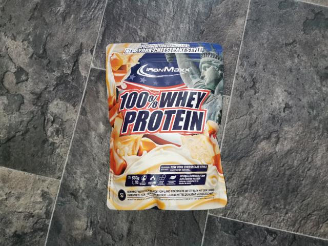 100% Whey Protein New York Cheesecake Style, Käsekuchen Karamell | Hochgeladen von: annakare2