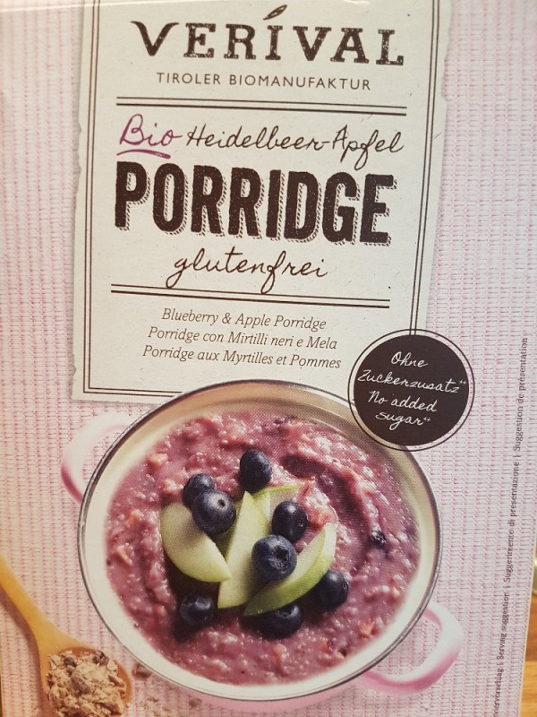Heidelbeer-Apfel Porridge von Sunshinemel76 | Hochgeladen von: Sunshinemel76