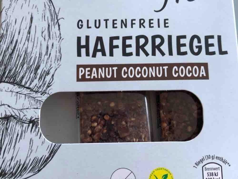 Haferriegel glutenfrei, Peanut Coconut Cocoa von Marmala | Hochgeladen von: Marmala