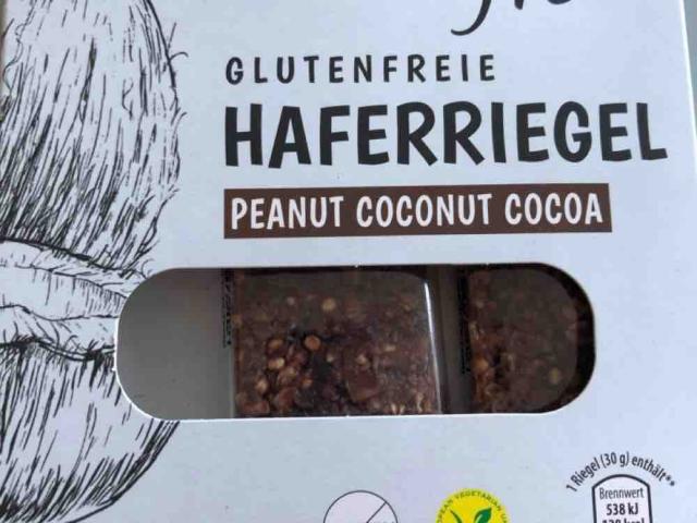 Haferriegel glutenfrei, Peanut Coconut Cocoa von Marmala | Hochgeladen von: Marmala