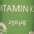 Vitamin K2 , 250mcg Menaquinon MK-7 von benjaminhauck94478 | Hochgeladen von: benjaminhauck94478